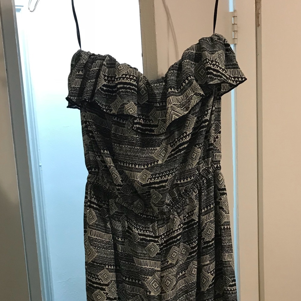 Tribal-Print Jumpsuit